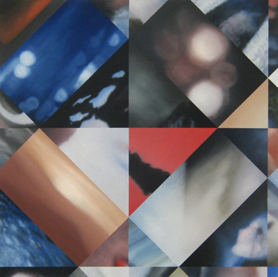 Epilogues #25, oil on canvas, 36 x 36 inches, 2010