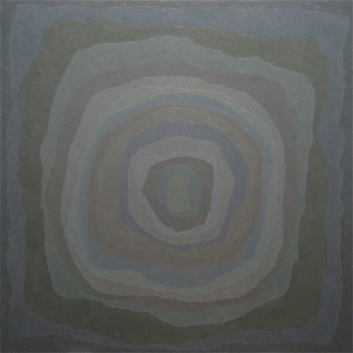 Appendices I, oil on canvas, 45 x 45 inches, 2015